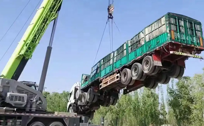 代县道路脱困救援案例